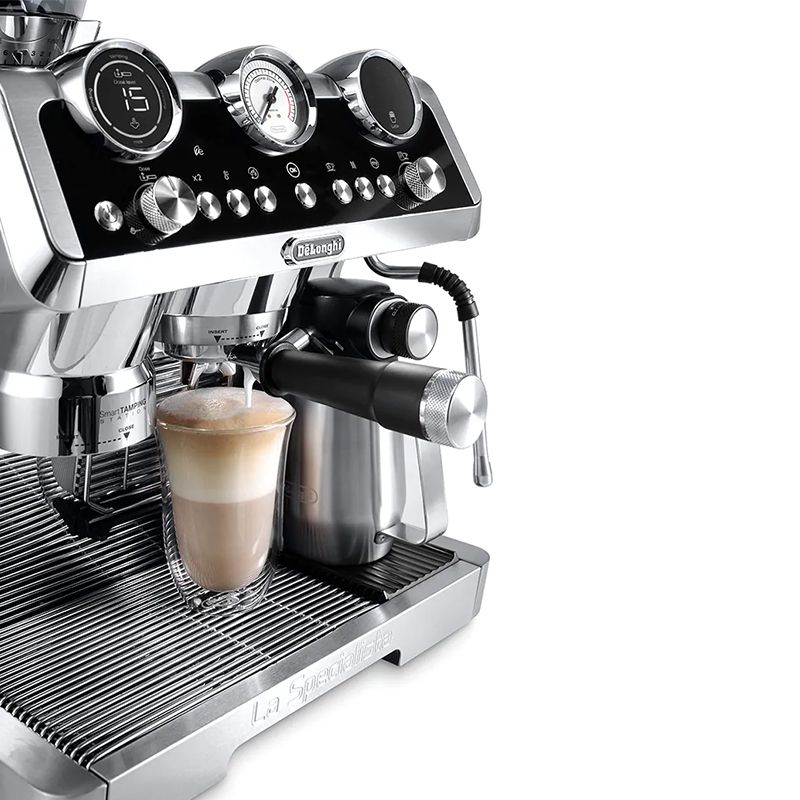 Delonghi/德龙 EC9665 半自动咖啡机意式美式研磨一体银骑士小型